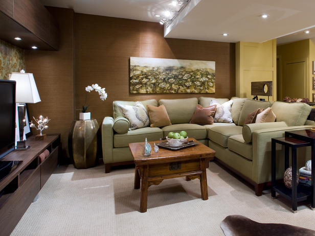 Basement after