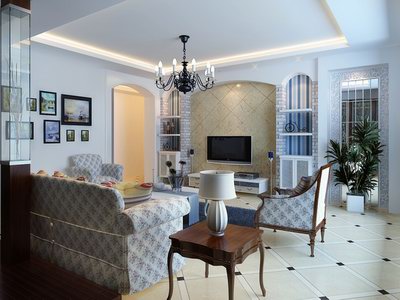 Modern European Living Room Design with Black
