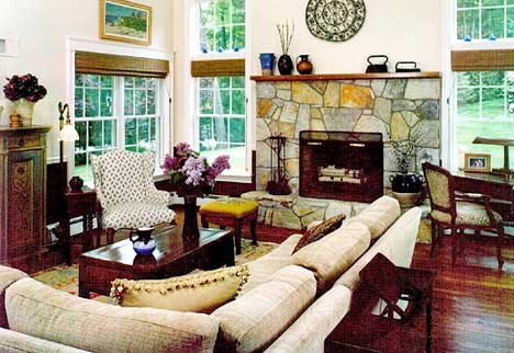 Warm Interior Designs Family Rooms