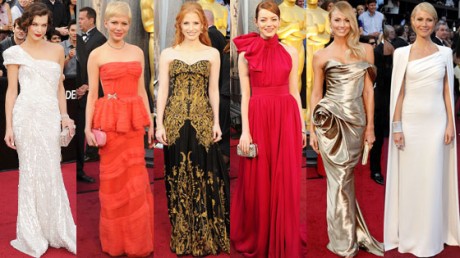 2012 Oscars Red Carpet’s Best dresses