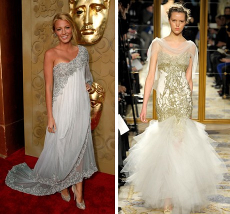 Blake and Ryan's wedding, including her dress