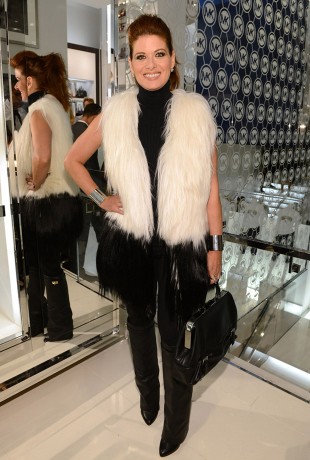 Debra Messing Celebrates Fashion’s Night