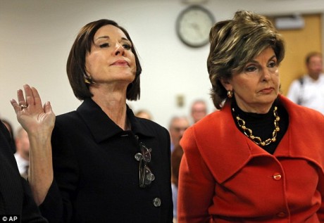 Maureen Stemberg, left, ex-wife of Staples founder Tom Stemberg