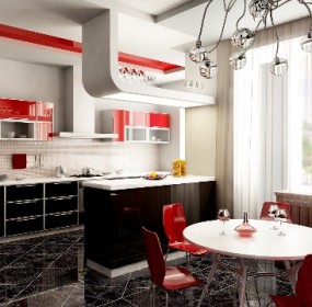 Modern Kitchen Design with Best Lighting 2012 Modern Kitchen Design with Best Lighting 2012