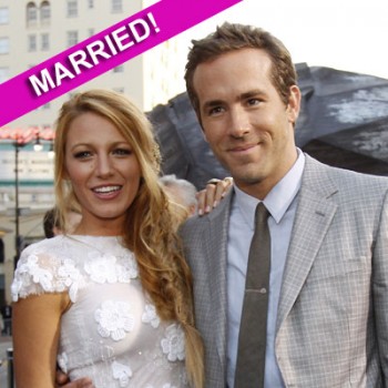 Ryan Reynolds and Blake Wedding
