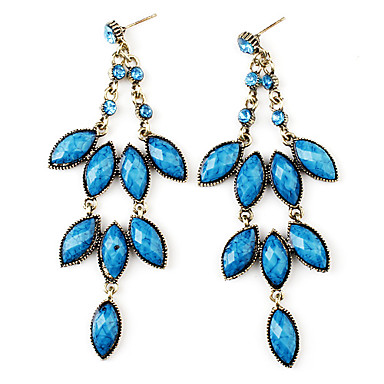 Three-Tier Floral Design Retro Earrings for Women