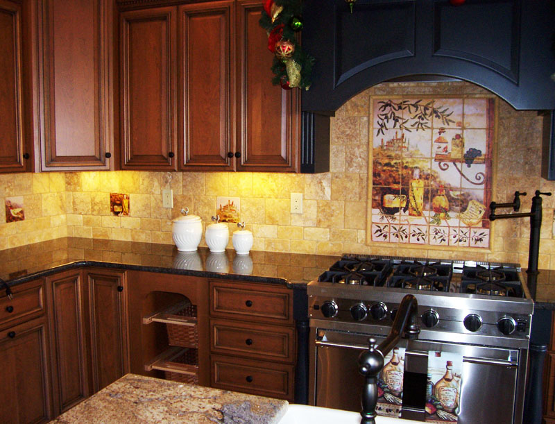 beautiful kitchen tile design ideas