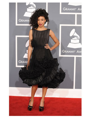 Corinne Rae 2012 Grammy Awards