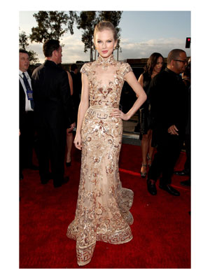 taylor swift in 2012 Grammy Awards
