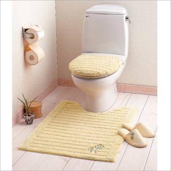 Decorate cute toilet