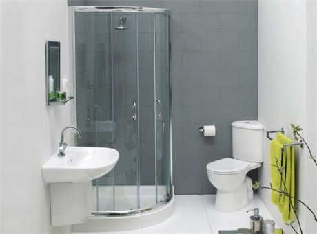 quadrant with corner toilet