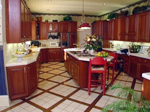 kitchen ceramic floor