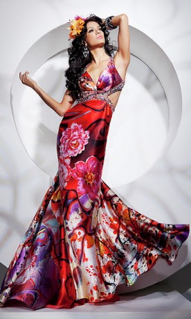 Long evening Women dress 2012