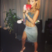 Rihanna in party with Chris Brown Rihanna in party with Chris Brown
