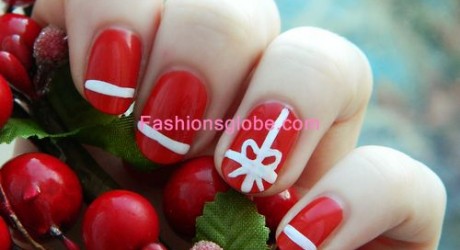 Christmas Latest Glitter Nails Art Designs Christmas Latest Glitter Nails Art Designs